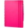Libreta con tapas de polipropileno de colores Fucsia