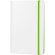 Libreta con marcapáginas Verde claro