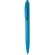 Bolígrafo clic fibra trigo azul acabado mate