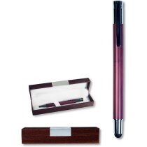 Roller de metal en madera con estuche personalizado Roller de metal en madera con estuche personalizado