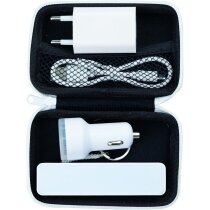 Estuche de batería portátil con cargadores personalizada Estuche de batería portátil con cargadores personalizada