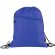 Mochila de cuerdas sublimada de rPET 210D con cremallera frontal
