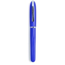 Roller de metal con tapa y acabado metalizado personalizado azul Roller de metal con tapa y acabado metalizado personalizado azul
