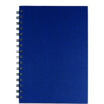 Libreta A5 con 80 hojas personalizada azul Libreta A5 con 80 hojas personalizada azul
