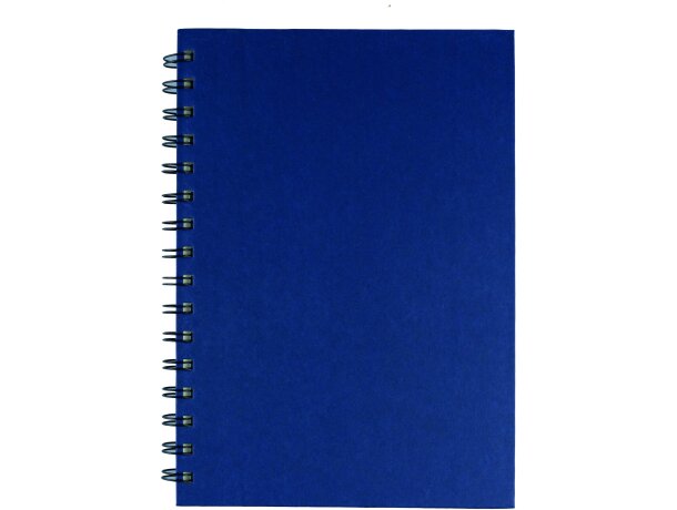 Libreta A5 con 80 hojas personalizada azul Libreta A5 con 80 hojas personalizada azul