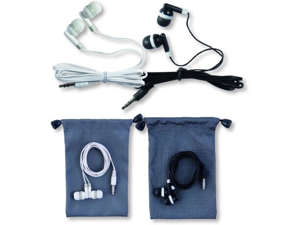 Cascos ergonómicos en bolsita personalizado Cascos ergonómicos en bolsita personalizado