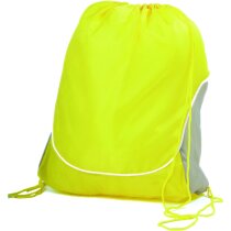Mochila deportiva con cuerdas amarilla Mochila deportiva con cuerdas amarilla