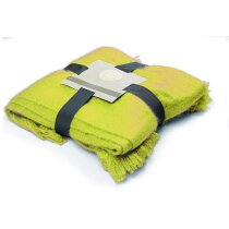 Manta polar 120x160 cm personalizada amarilla Manta polar 120x160 cm personalizada amarilla
