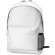 Mochila clásica con bolsillos Blanco