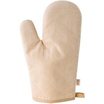 Manopla Kinler algodón reciclado azul con asa