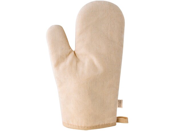 Manopla Kinler personalizadas algodón reciclado certificada detalle 5