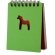 Libreta infantil caballito personalizado
