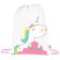 Mochila rpet relief fantasy Blanco/unicornio