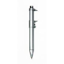 Bolígrafo de plástico con diseño de calibre promocional con logo