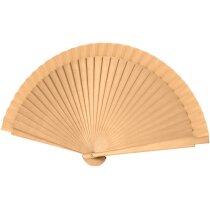 Abanico Romantic personalizado madera y poliéster