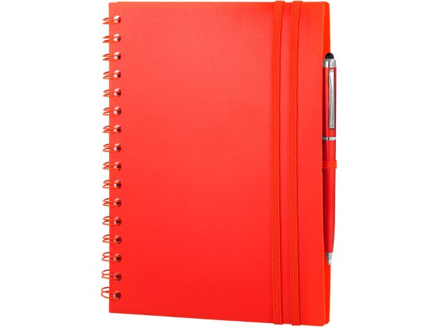 Libreta con tapas de polipropileno de colores personalizada