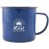 Taza metálica Field azul vintage 350ml personalizar