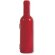 Set de vino de 3 piezas en estuche de plástico rojo/metalizado