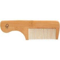 Peine personalizado bambú certificado FSC Jester