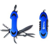 Navaja de acero en varios colores personalizada azul Navaja de acero en varios colores personalizada azul