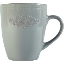 Taza decorada con releves clásica Taza decorada con releves clásica