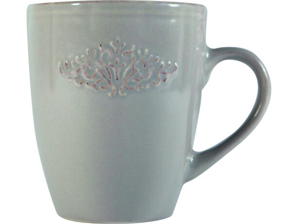 Taza decorada con releves clásica personalizada Taza decorada con releves clásica personalizada