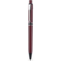 Bolígrafo de plástico con detalles en negro personalizado Bolígrafo de plástico con detalles en negro personalizado