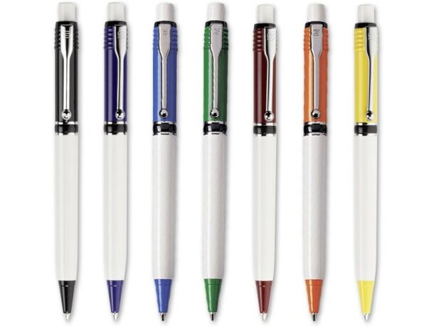 Bolígrafo en blanco y color barato