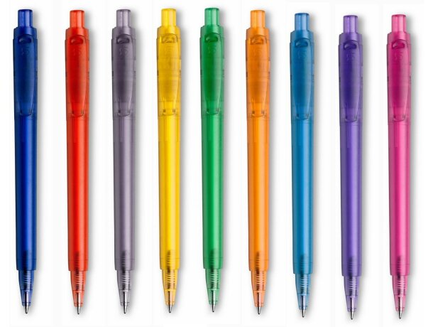Bolígrafo a todo color cuerpo y clip personalizado
