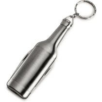 Llavero forma de botella con abridor y navaja personalizado Llavero forma de botella con abridor y navaja personalizado
