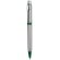 Bolígrafo elegante en plata verde