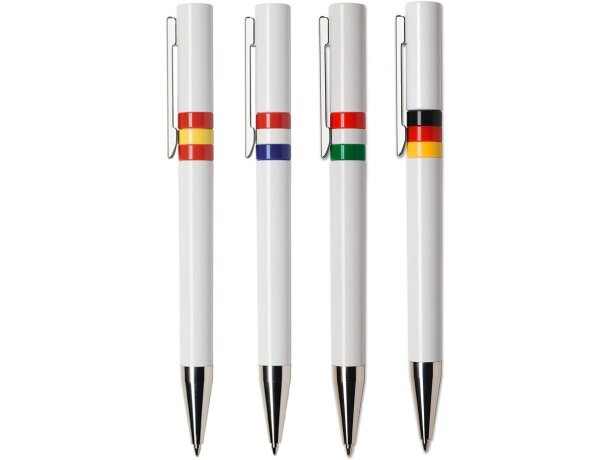 Bolígrafo personalizado sencillo con diseño de banderas personalizado