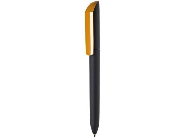 Bolígrafo Pure Gom Black Clip Color personalizado