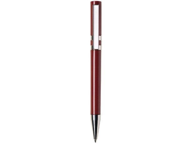 Bolígrafo a color con clip y aros