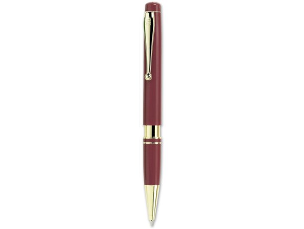 Bolígrafo a color con detalles en dorado barato