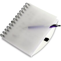 Libreta con tapas de plástico transparentes personalizada Libreta con tapas de plástico transparentes personalizada