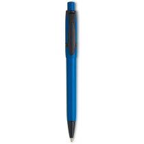 Bolígrafo de plástico con clip en negro personalizado Bolígrafo de plástico con clip en negro personalizado