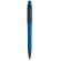 Bolígrafo de plástico con clip en negro azul royal