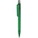 Bolígrafo transparente de colores verde