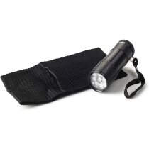 Linterna metálica de 9 leds personalizada Linterna metálica de 9 leds personalizada