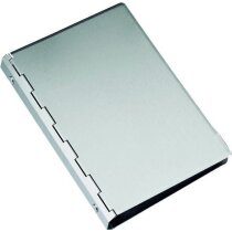 Tarjetero de gran capacidad con anillas personalizado Tarjetero de gran capacidad con anillas personalizado