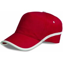 Gorra de color con perfil blanco personalizada Gorra de color con perfil blanco personalizada