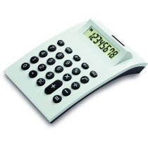 Calculadora de sobremesa blanca Calculadora de sobremesa blanca