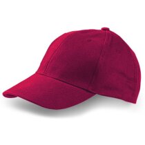 Gorras con logo de algodón peinado con visera corta