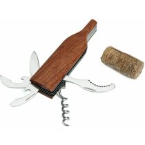 Sacacorchos multi función de madera personalizado