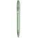 Bolígrafo con clip traslucido verde