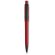 Bolígrafo de plástico con clip en negro rojo