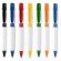 Bolígrafo en blanco con colores
