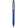 Bolígrafo de color con clip de metal azul