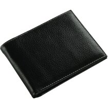 Cartera de piel clásica para hombre